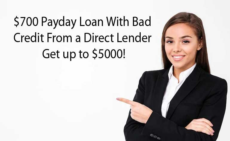 $700 payday loan