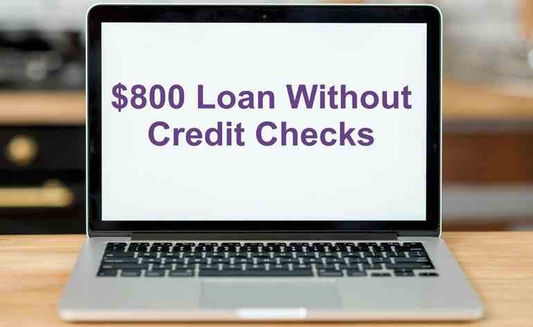 $800 payday loan without credit checks