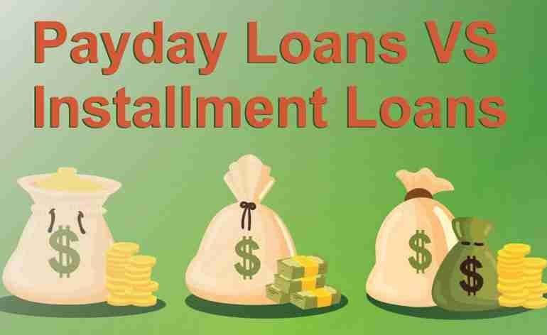 payday installment loan different